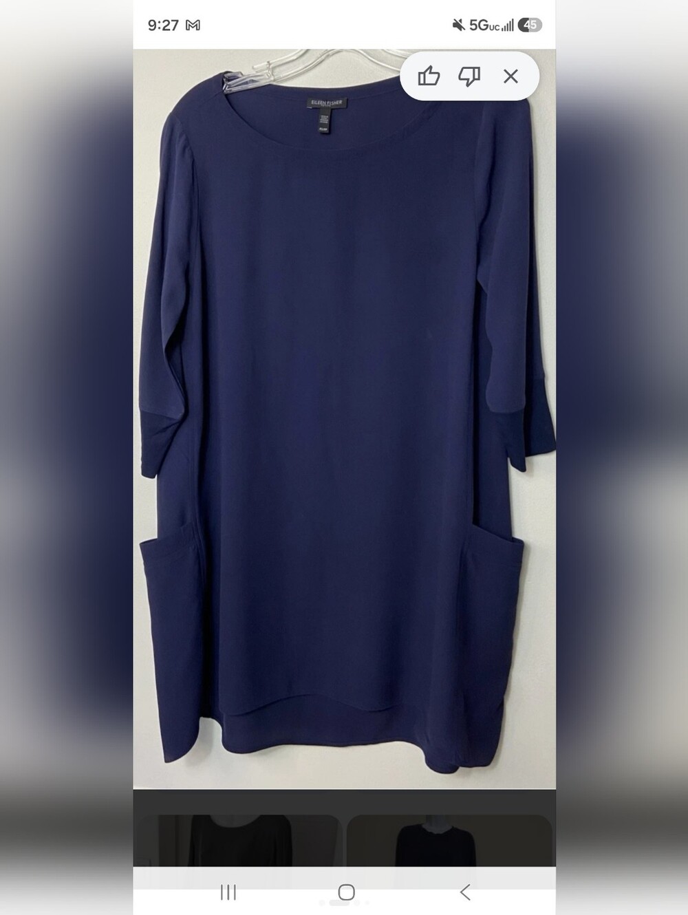 Eileen Fisher 100% Silk Dress/Tunic